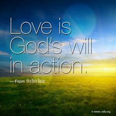 Love-is-God's-will-in-action