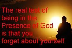 The-test-of-being-in-God's=presence