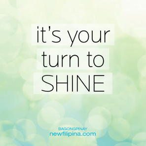 It's your turn to shine!